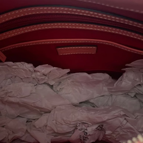 Dooney & Bourke Vibrant Orange Shoulder Bag - Picture 4 of 4